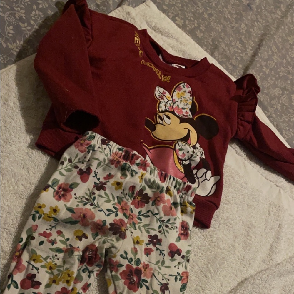 Girl Minnie Mouse Set